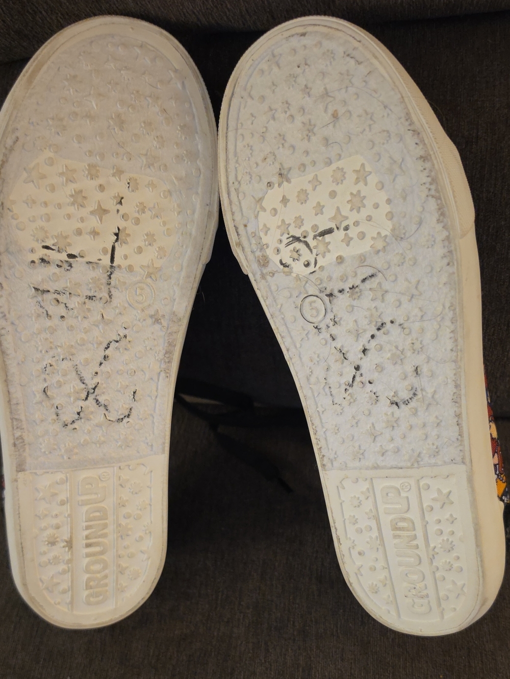 Nintendo Ground Up Mario Canvas Sneakers with Black Accents - Picture 5 of 5